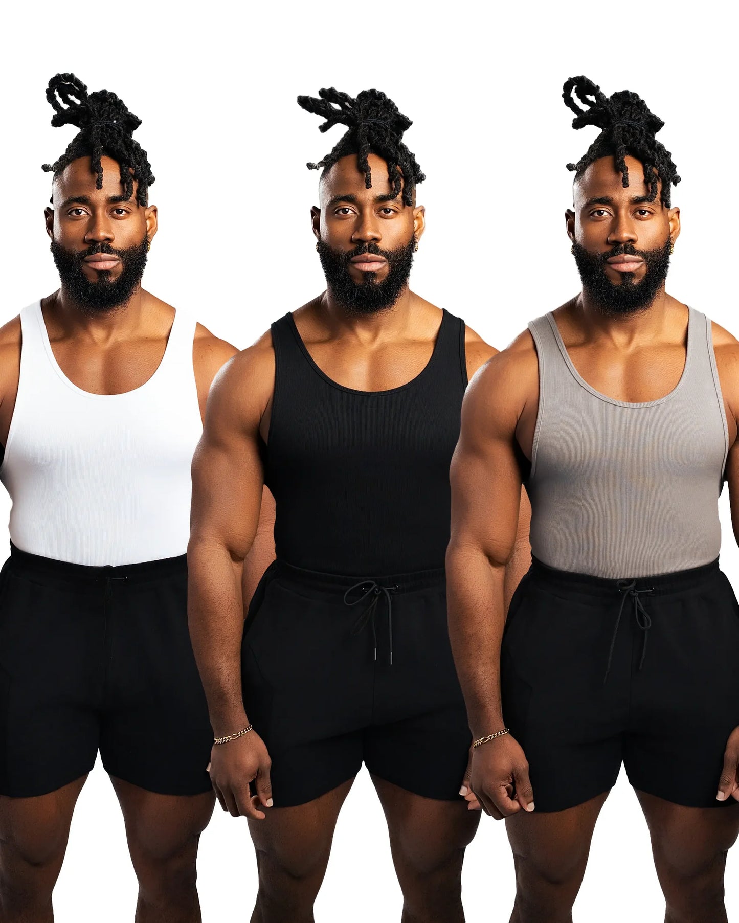 Premium Men’s Cotton Spandex Tank Top – Breathable, Fitted & Stylish