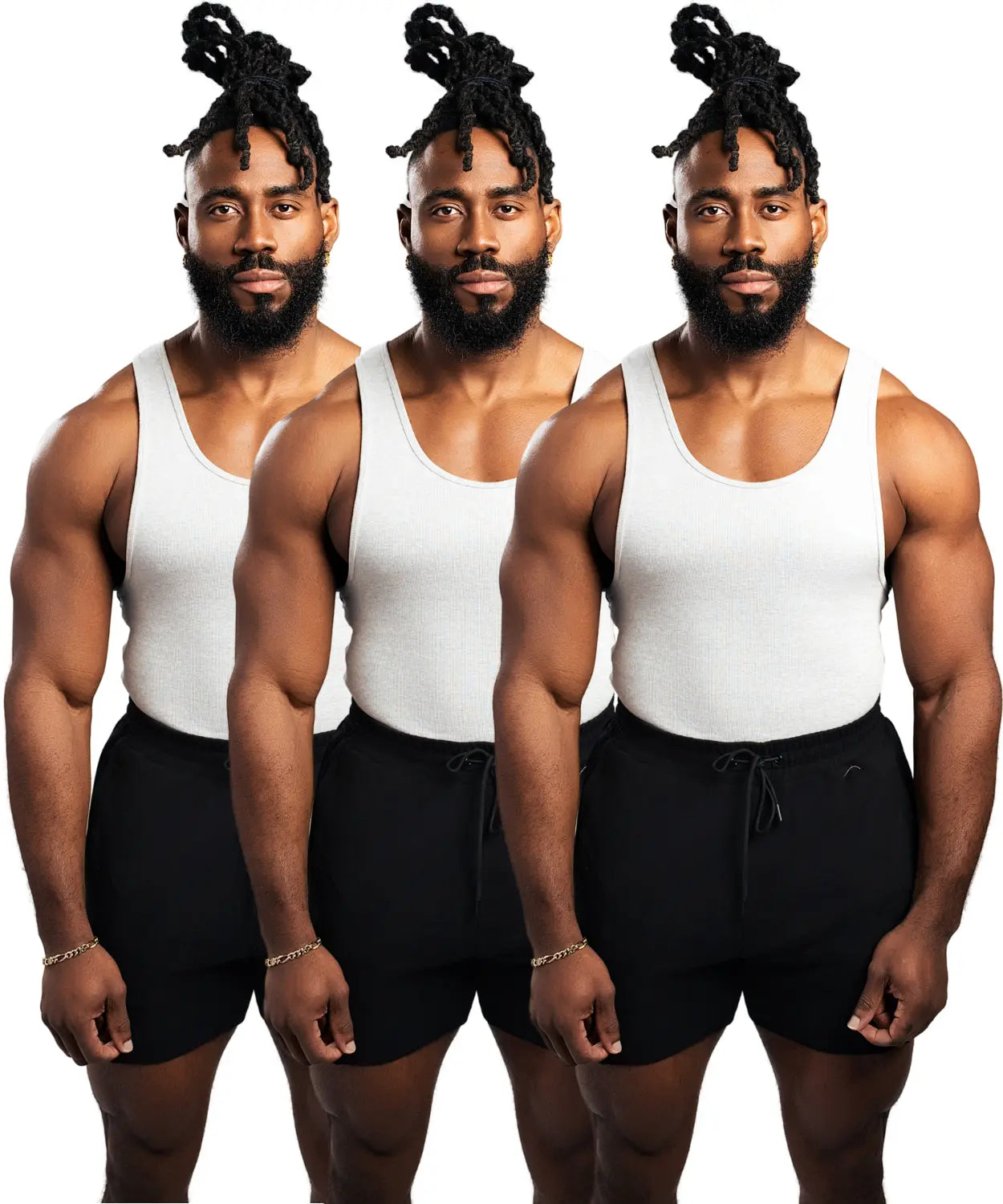 Premium Men’s Cotton Spandex Tank Top – Breathable, Fitted & Stylish