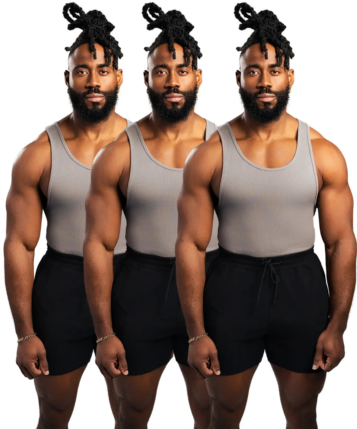 Premium Men’s Cotton Spandex Tank Top – Breathable, Fitted & Stylish