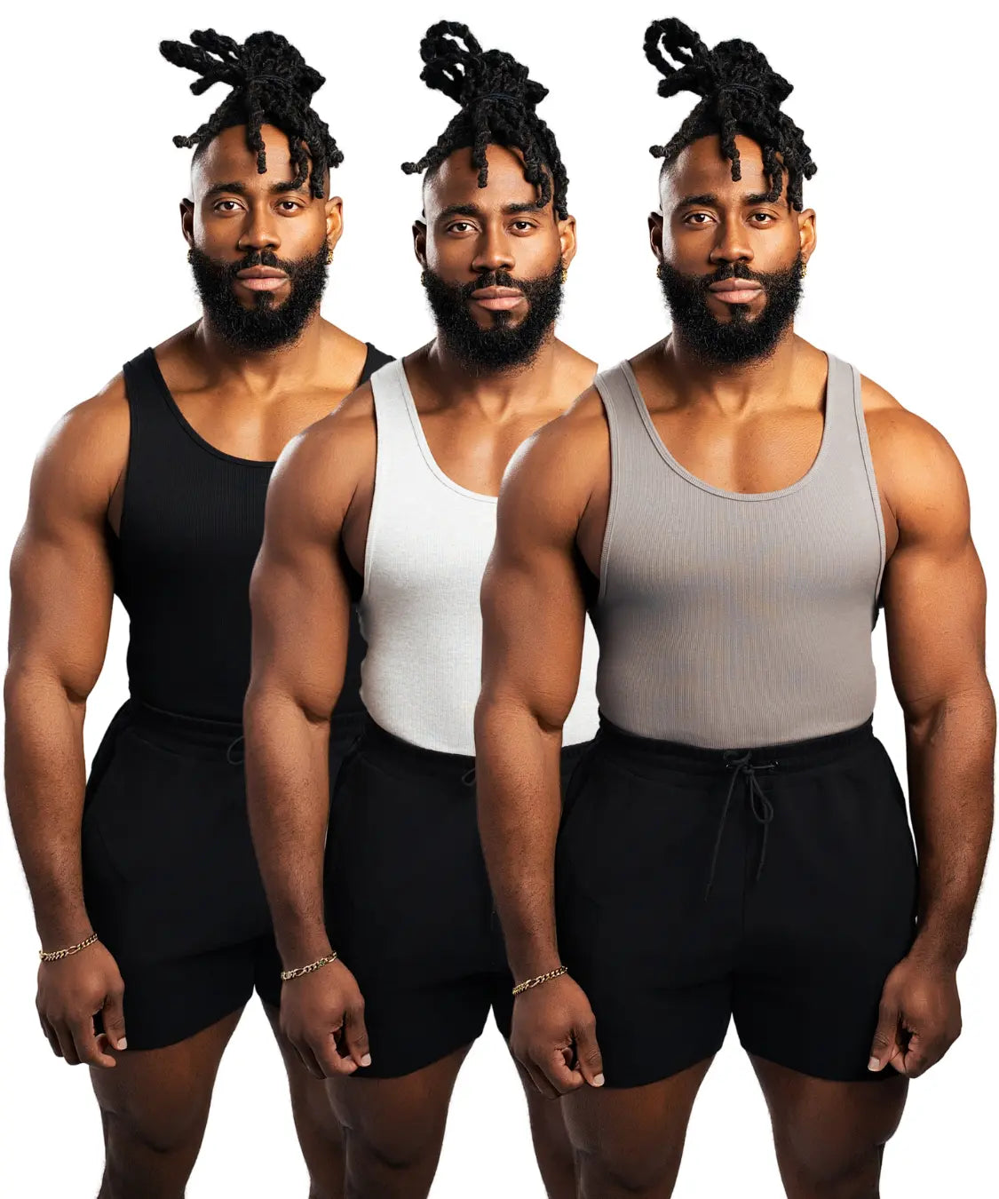 Premium Men’s Cotton Spandex Tank Top – Breathable, Fitted & Stylish