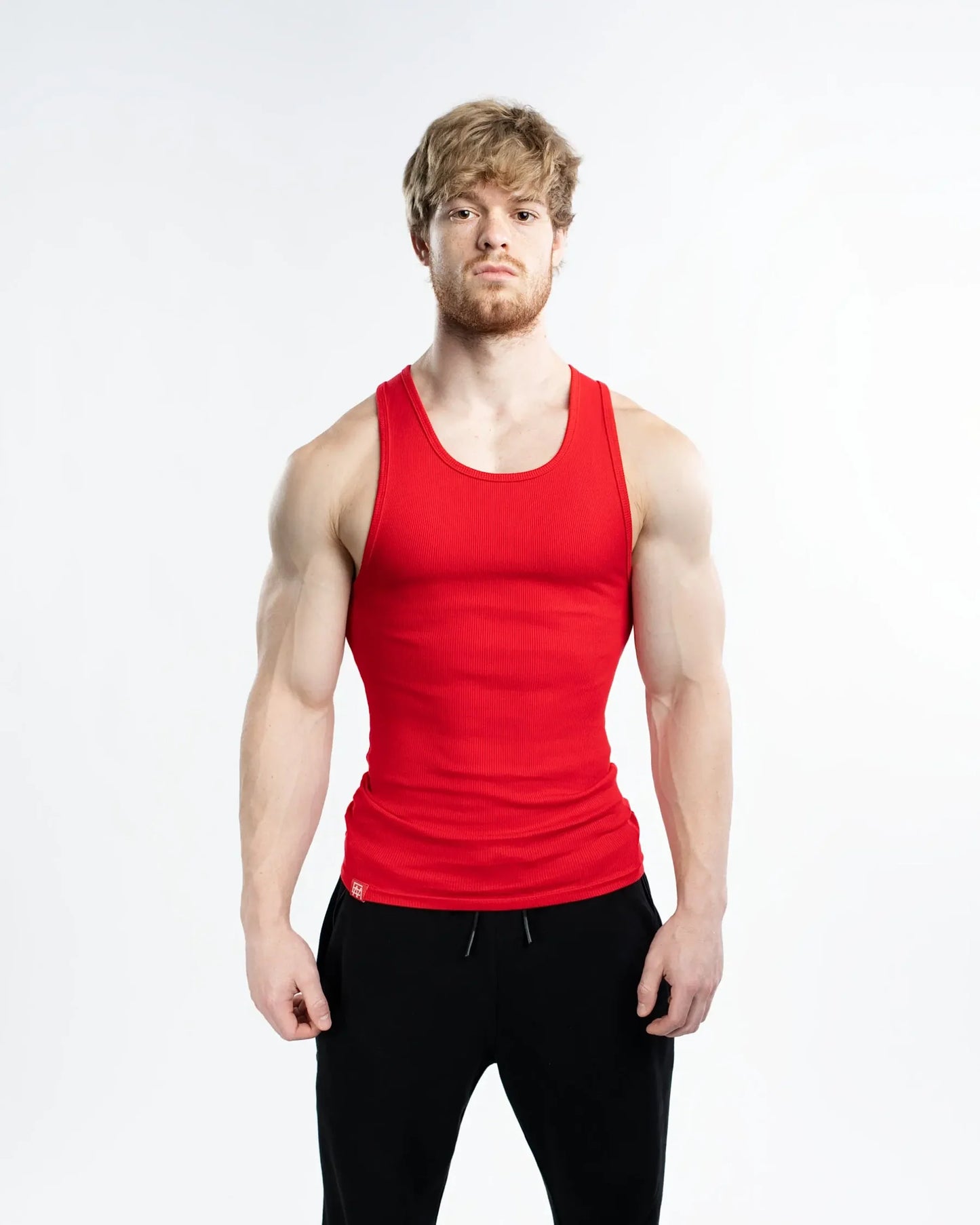 Premium Men’s Cotton Spandex Tank Top – Breathable, Fitted & Stylish