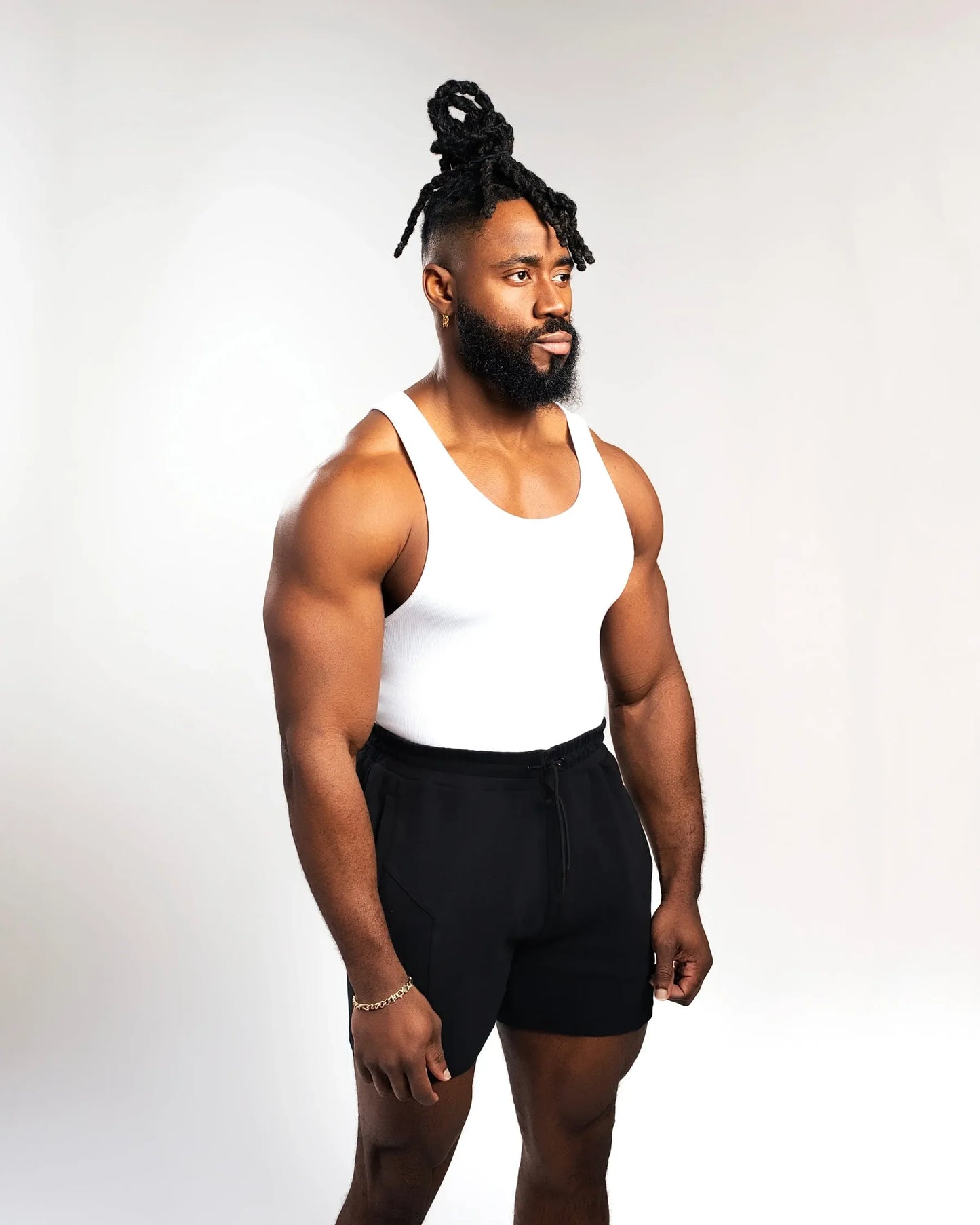 Premium Men’s Cotton Spandex Tank Top – Breathable, Fitted & Stylish