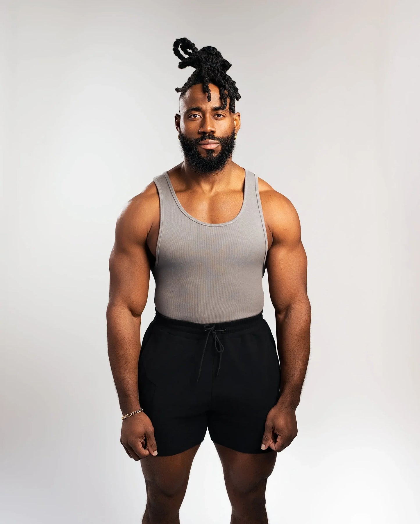 Premium Men’s Cotton Spandex Tank Top – Breathable, Fitted & Stylish