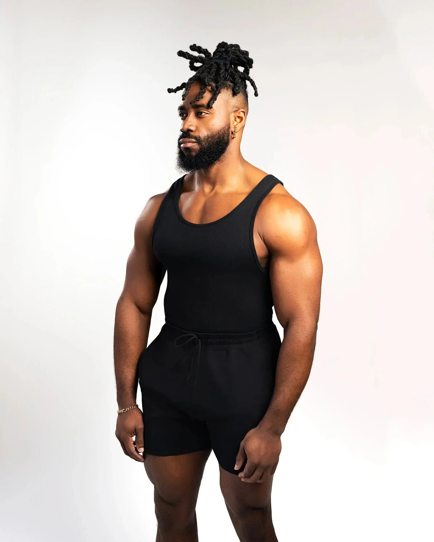 Premium Men’s Cotton Spandex Tank Top – Breathable, Fitted & Stylish